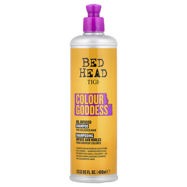 tig43239_v_24.jpg Bed Head, Color Goddess™, шампунь с маслами, для окрашенных волос, 400 мл (13,53 жидк. унции) — TIGI