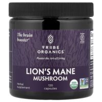 Гриб львиная грива, 120 капсул — Tribe Organics