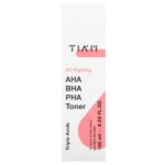 AC Fighting, AHA, BHA, тонер с ПГК, 180 мл (6,08 жидк. унц.) — Tiam — изображение 2