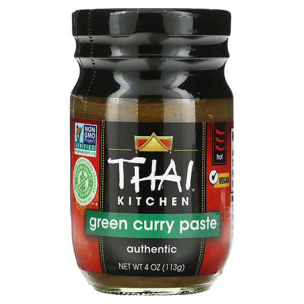 tkt00400_v_8.jpg зеленая паста карри, острая, 113 г (4 унции) — Thai Kitchen