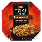 Thai Peanut, корзина с рисовой лапшой, средний продукт, 276 г (9,77 унции) — Thai Kitchen