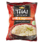 суп с рисовой лапшой, чеснок и овощи, 45 г (1,6 унции) — Thai Kitchen
