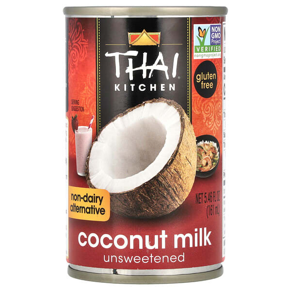 tkt06050_v_8.jpg Кокосовое молоко, несладкое, 161 мл (5,46 жидк. унц.) — Thai Kitchen