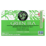 зеленый чай, 20 чайных пакетиков, 38 г (1,34 унции) — Triple Leaf Tea