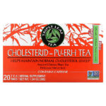 Cholesterid™, чай пуэр, 20 чайных пакетиков, 38 г (1,34 унции) — Triple Leaf Tea