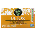 детокс, без кофеина, 20 чайных пакетиков, 33 г — Triple Leaf Tea