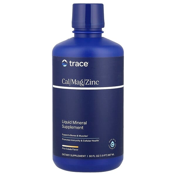 tmr00044_v_29.jpg Liquid Cal / Mag / Zinc, пина колада, 887 мл (30 жидк. Унций) — Trace
