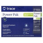 Power Pak, лимон и лайм, 30 пакетиков в виде стиков по 6,1 г (0,22 унции) — Trace