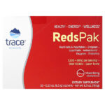 Reds Pak, ягодное ассорти, 30 пакетиков по 6,5 г (0,23 унции) — Trace