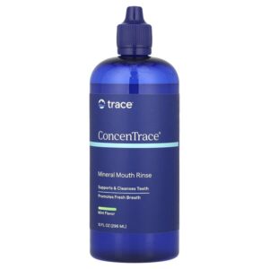 ConcenTrace®, минеральное ополаскиватель для полости рта, без спирта, мята, 296 мл (10 жидк. унц.) — Trace