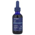 Ionic B12, натуральный виноград, 1000 мкг, 59 мл (2 жидк. унц.) — Trace