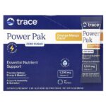 Power Pak, без сахара, апельсин и манго, 30 пакетиков по 6,1 г (0,22 унции) — Trace