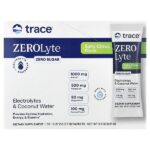 ZEROLyte, электролиты и кокосовая вода, со вкусом соленого цитруса, 30 пакетиков по 7,7 г (0,27 унции) — Trace