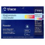Порошок глицината магния, ягодный лимонад, 30 пакетиков по 3 г (0,11 унции) — Trace