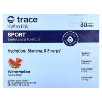Hydro Pak Sport, Watermelon, 30 Stick Packs, 0.28 oz (8 g) Each — Trace