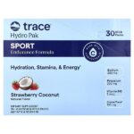 Hydro Pak Sport, Strawberry Coconut, 30 Stick Packs, 0.28 oz (8 g) Each — Trace