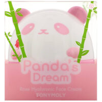Panda's Dream, крем для лица с гиалуроновой кислотой с розой, 50 г (1,76 унции) — TonyMoly