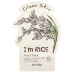 I'm Rice, тканевая маска для чистой кожи, 1 шт., 21 г (0,74 унции) — TonyMoly