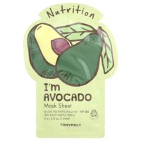 I'm Avocado, питательная тканевая маска, 1 шт., 21 г (0,74 унции) — TonyMoly