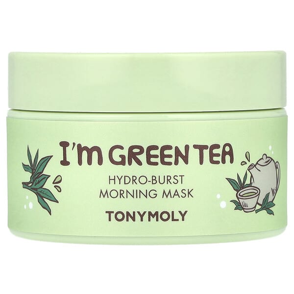 tmy03064_v_21.jpg I'm Green Tea, утренняя маска для лица Hydro-Burst, 100 г (3,52 унции) — TonyMoly