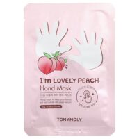 I'm Lovely, персиковая маска для рук, 1 шт., 16 г (0,56 унции) — TonyMoly