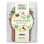 Super Food Beauty Mask Bowl Set, 6 шт., 21 г (0,74 унции) — TonyMoly — изображение 2