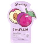 I'm Plum, тканевая маска с маской для сияния кожи, 1 шт., 21 г (0,74 унции) — TonyMoly