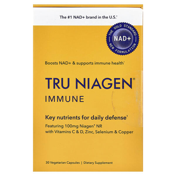 tnn27313_v_20.jpg Immune, 30 вегетарианских капсул — Tru Niagen
