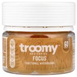 Focus, функциональные жевательные таблетки с грибами, со вкусом маракуйи и мандарина, 60 жевательных таблеток — Troomy Nootropics