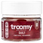 Daily, Functional Mushrooms Gummies, Strawberry Mango, 60 Gummies, 9.52 oz (270 g) — Troomy Nootropics