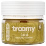 Calm, Functional Mushrooms Gummies, Pineapple Peach, 60 Gummies, 9.52 oz (270 g) — Troomy Nootropics