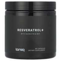 Ресвератрол +, с кверцетином и MCT, 90 капсул — Toniiq