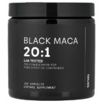 черная мака 20:1, 120 капсул (666 мг в 1 капсуле) — Toniiq