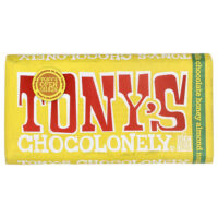 батончик молочного шоколада, мед, миндаль и нуга, 180 г (6,35 унции) — Tony's Chocolonely