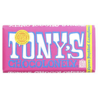 белый шоколад, конфета с малиной, 180 г (6,35 унции) — Tony's Chocolonely