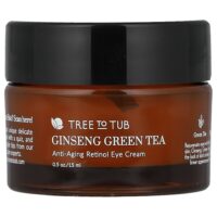 Ginseng Green Tea, Anti-Aging Retinol Eye Cream, 0.5 oz (15 ml) — Tree To Tub