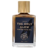 The Only Glow, масло для лица с тонирующим эффектом, для всех типов кожи, средний, 30 мл (1 жидк. унция) — The Organic Skin Co.