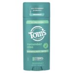 дезодорант без алюминия, огурец и алоэ, 92 г (3,25 унции) — Tom's of Maine
