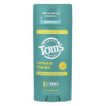 дезодорант без алюминия, кокос и манго, 92 г (3,25 унции) — Tom's of Maine