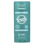 дезодорант без алюминия, Clean Coast, 92 г (3,25 унции) — Tom's of Maine