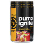 Sport, Pump Igniter, черный, эффективный перед тренировкой, фруктовый пунш, 450 г (15,8 унции) — Top Secret Nutrition