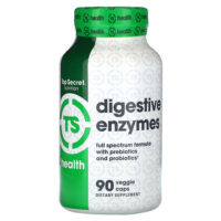 Health, пищеварительные ферменты, 90 растительных капсул — Top Secret Nutrition