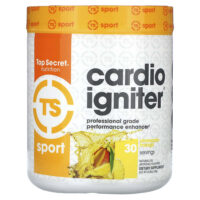Sport, Cardio Igniter, профессиональное средство для повышения производительности, ананас и манго, 180 г (6,35 унции) — Top Secret Nutrition