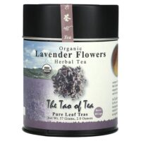 Органический травяной чай, цветы лаванды, 57 г (2 унции) — The Tao of Tea