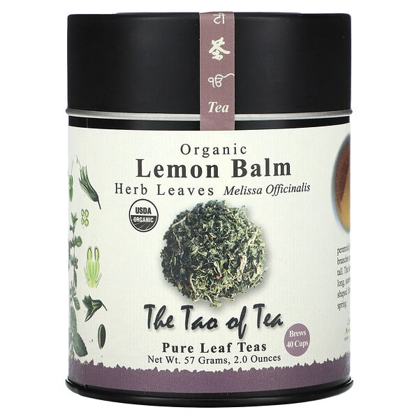 tot11110_v_8.jpg Organic Herb Leaves, мелисса, 57 г (2 унции) — The Tao of Tea