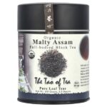 органический насыщенный черный чай, солодовый ассам, 100 г (3,5 унции) — The Tao of Tea