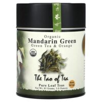 Органический зеленый чай и апельсин, мандарин и 85 г (3 унции) — The Tao of Tea