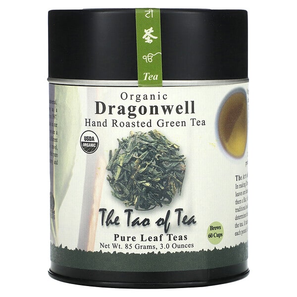 tot31020_v_22.jpg Органический зеленый чай ручной обжарки, Dragonwell, 85 г (3 унции) — The Tao of Tea