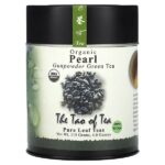 Organic Gunpowder, зеленый чай, с жемчугом, 115 г (4 унции) — The Tao of Tea