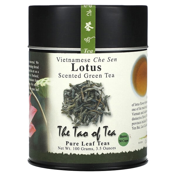tot31080_v_11.jpg Ароматизированный зеленый чай, лотос, 100 г (3,5 унции) — The Tao of Tea